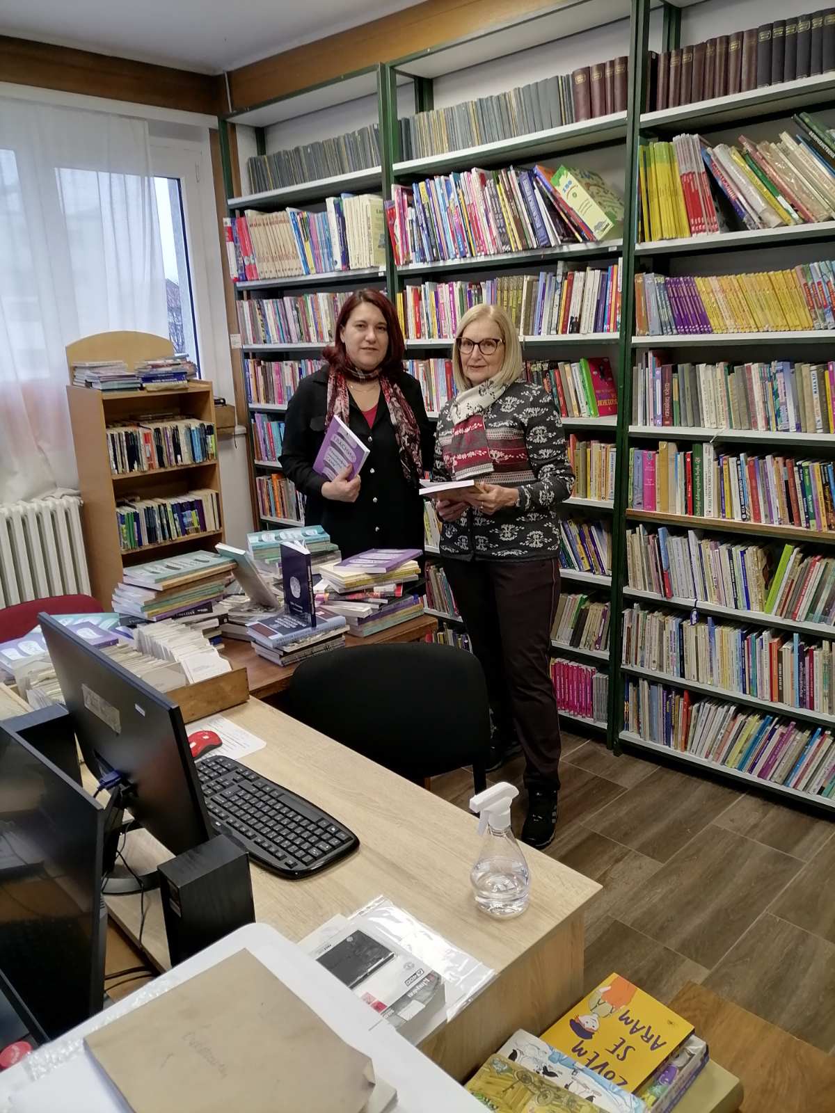 Public Library “Boljevac” and the Library of “Ramonda” Hotel at Rtanj presented with the Institute`s publications