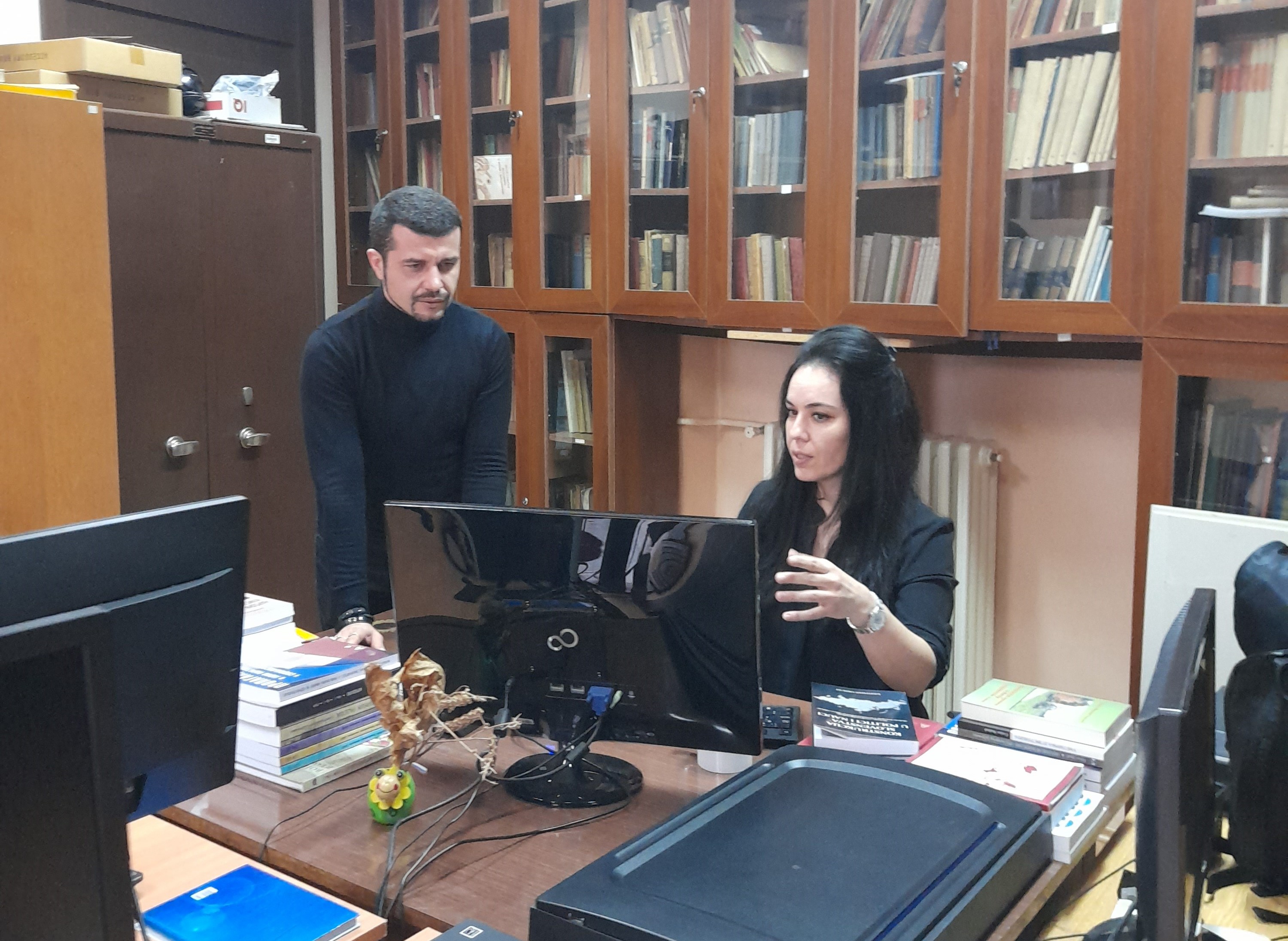 The meeting of associates of the SASA IE and the Archives of Vojvodina was held on the occasion of the continuation of activities in the field of joint publishing
